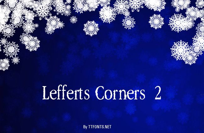 Lefferts Corners  2 example